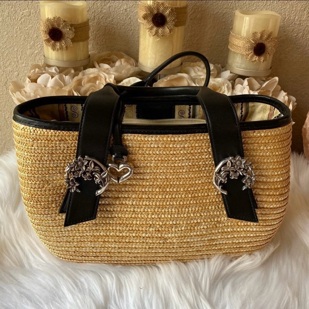 Brighton straw handbag